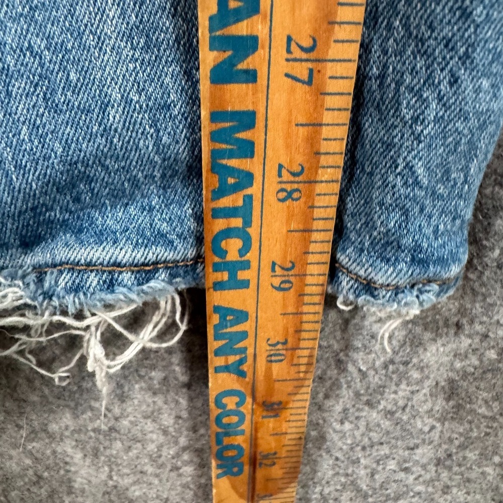 Abercrombie & Fitch Womens High Rise 90s Relaxed Straight Jeans Sz 30/10R Light - Picture 6 of 10